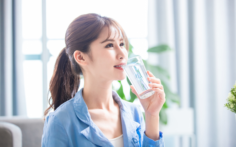 Uống nước lọc giúp tăng hàm lượng NMN tự nhiên của cơ thể